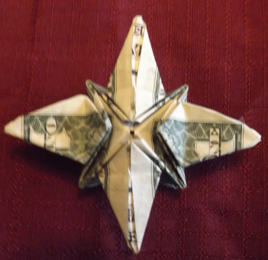 Joshua's-Origami-Folded-$1-Bills
